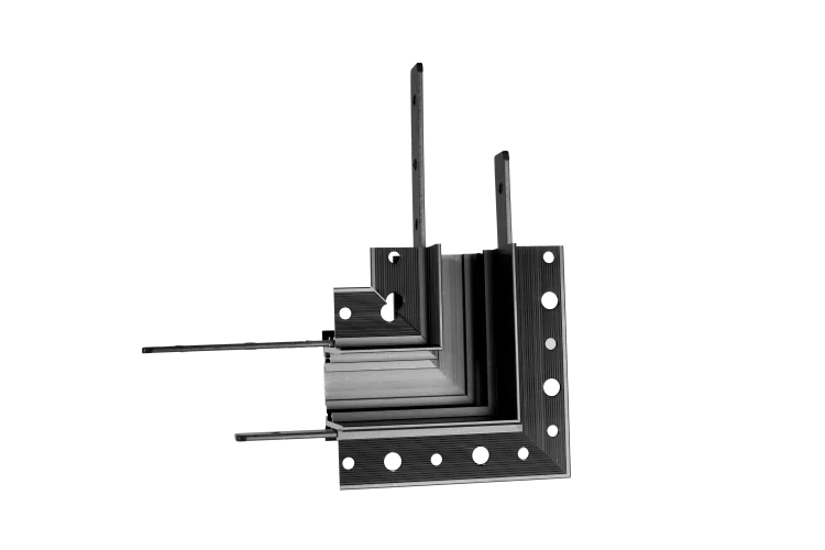 Maxlight Magnetic MT0008 Kątownik 90° czarny Montaż na sufit lub ścianę Do szyn MT0006, MT0007