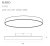 Maxlight Hard C0231 Lampa Sufitowa z Pilotem rys techniczny