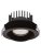 Maxlight H0095 4000K Oprawa Wpustowa Cyklop Czarna IP65