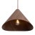 Maxlight P0548 Lampa Wisząca Sakura Darkwalnut Wood