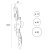 Maxlight W0354 Kinkiet Allure 10L rys techniczny