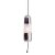 Maxlight P0590 Lampa Wisząca Mauri 1 Smoky Glass