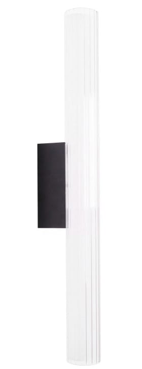 Maxlight W0365 Kinkiet Fayette 61cm 12W Czarny IP44 3000K