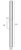 Maxlight W0365 Kinkiet Fayette 61cm 12W Czarny IP44 3000K rys techniczny