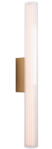 Maxlight W0366 Kinkiet Fayette 61cm 12W Złoty IP44 3000K