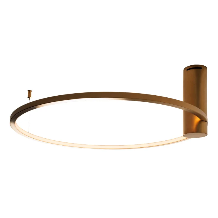Maxlight C0239 Plafon Queen 60cm Brushed Gold 15W 3000K