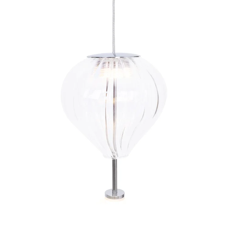 Maxlight P0527 Lampa Wisząca Palloncini 1 Clear Glass