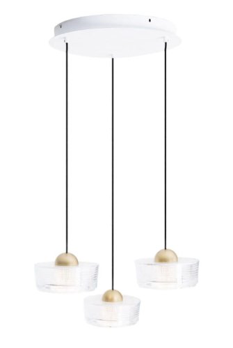 Maxlight P0543 Lampa Wisząca Lipari III Round