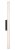 Maxlight W0367 Kinkiet Fayette 91cm 18W Czarny IP44 3000K