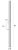 Maxlight W0367 Kinkiet Fayette 91cm 18W Czarny IP44 3000K rys techniczny