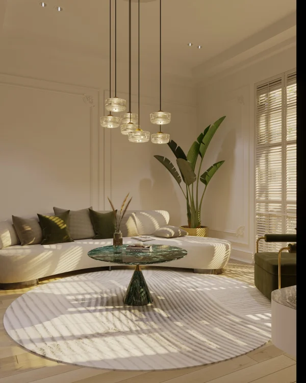 Maxlight P0544 Lampa Wisząca Lipari VII Round