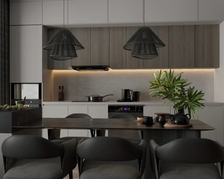 Maxlight P0580 Lampa Wisząca Amalfi II Black