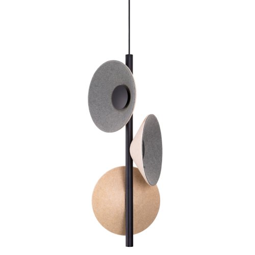 Maxlight P0563 Lampa Wiszaca Puro Cream&grey