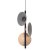 Maxlight P0563 Lampa Wiszaca Puro Cream&grey