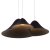 Maxlight P0565 Lampa Wiszaca Bellmond Black&grey