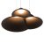 Maxlight P0565 Lampa Wiszaca Bellmond Black&grey