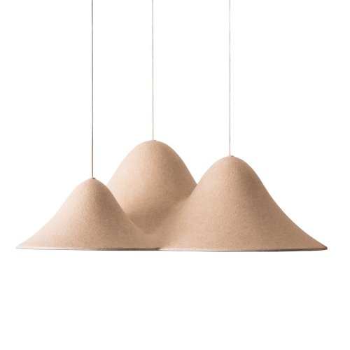 Maxlight P0566 Lampa Wiszaca Bellmond Cream&grey