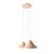 Maxlight P0566 Lampa Wiszaca Bellmond Cream&grey