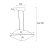 Maxlight P0568 Lampa Wiszaca Carbon Cream&grey  rys techniczny