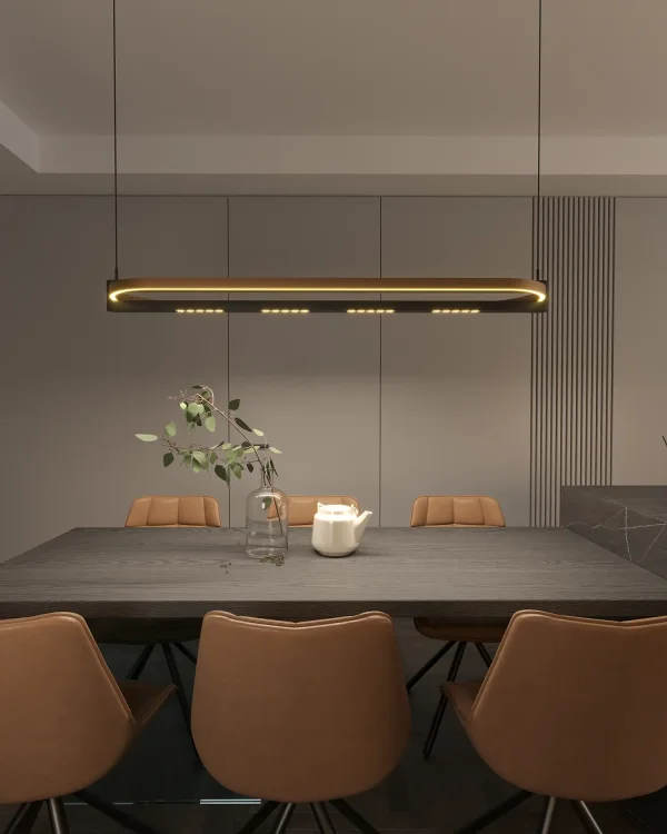 Maxlight P0553 Lampa Wisząca Singapur Oval