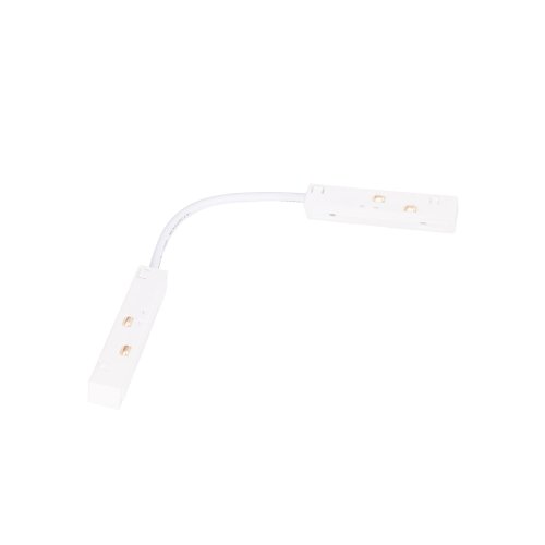Maxlight Magnetic MA0020 Łączenie zasilania pomiędzy dwoma szynami, gdy użyty jest kątownik, kolor biały