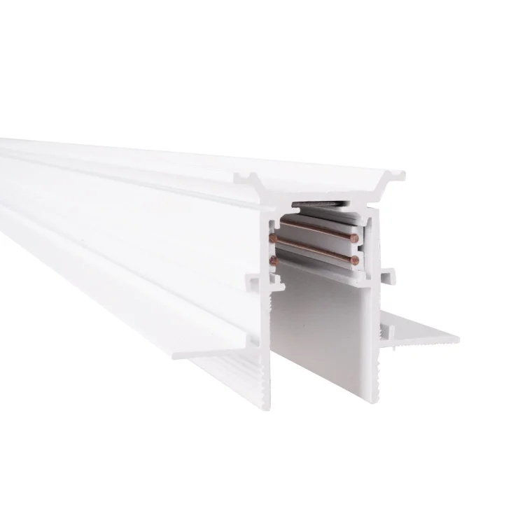 Maxlight Magnetic MT0023 Szyna Magnetyczna Podtynkowa, 1 Metr, Biała