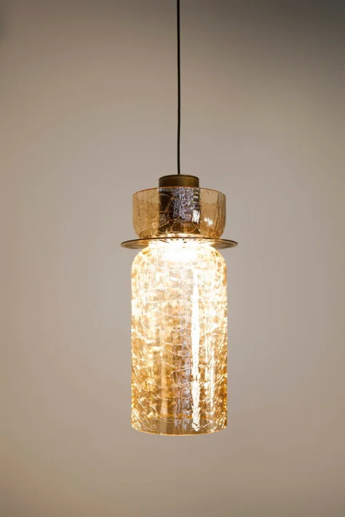 Maxlight P0602 Lampa Wisząca Signature B Amber Glass