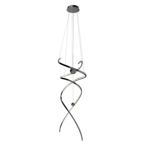 Maxlight P0500D Lampa Wisząca Ritz Polished Black Chrome