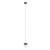 Maxlight P0574D Lampa Wisząca Vetro Brushed Black