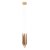 Maxlight P0524d Lampa Wisząca Organic 10x Złoto Szczotkowane Mała Ściemnialna