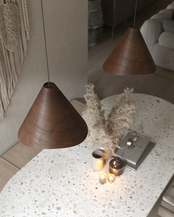 Maxlight P0548 Lampa Wisząca Sakura Darkwalnut Wood