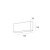 Maxlight C0253 Lampa Sufitowa X-Line 8W Biała rys techniczny
