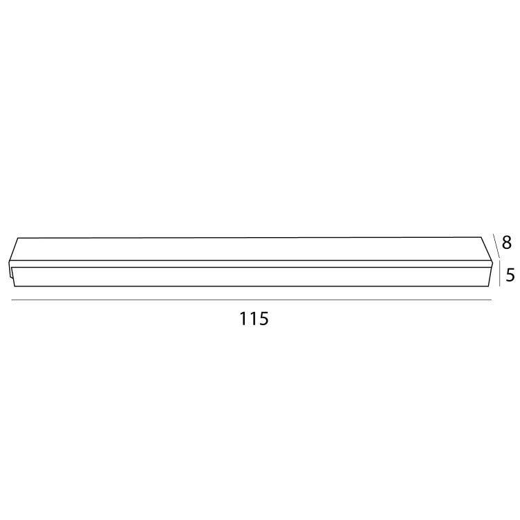 Maxlight C0258 Lampa Sufitowa Flex 30W Czarna rys tech