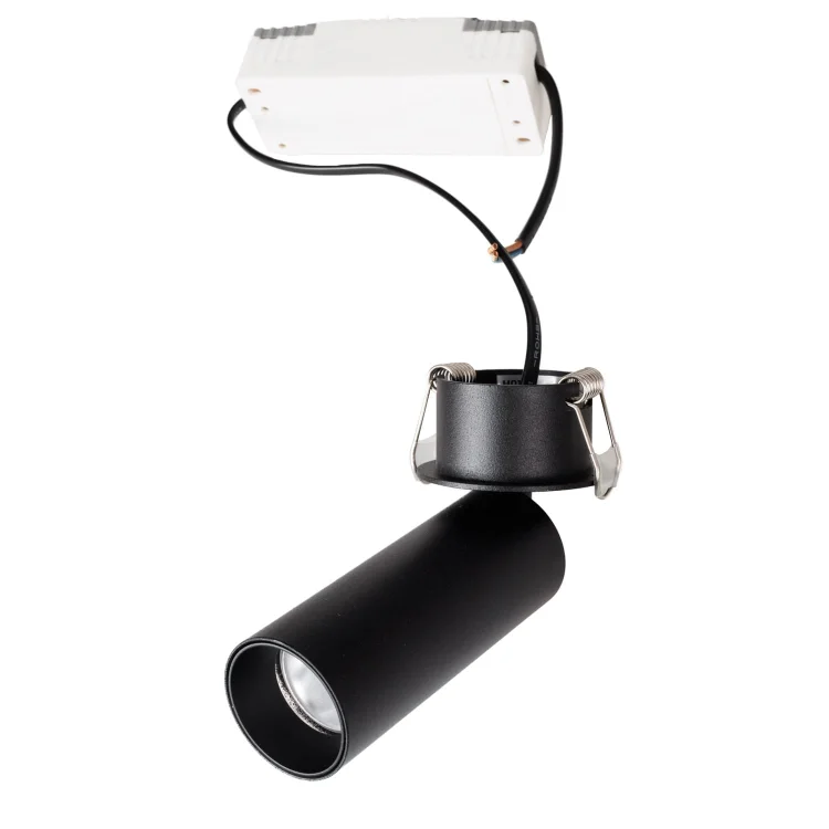 Maxlight H0125 Lampa Sufitowa Halo C Black Podtynkowa