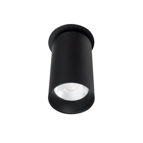 Maxlight H0127 Lampa Sufitowa Halo D Black Podtynkowa