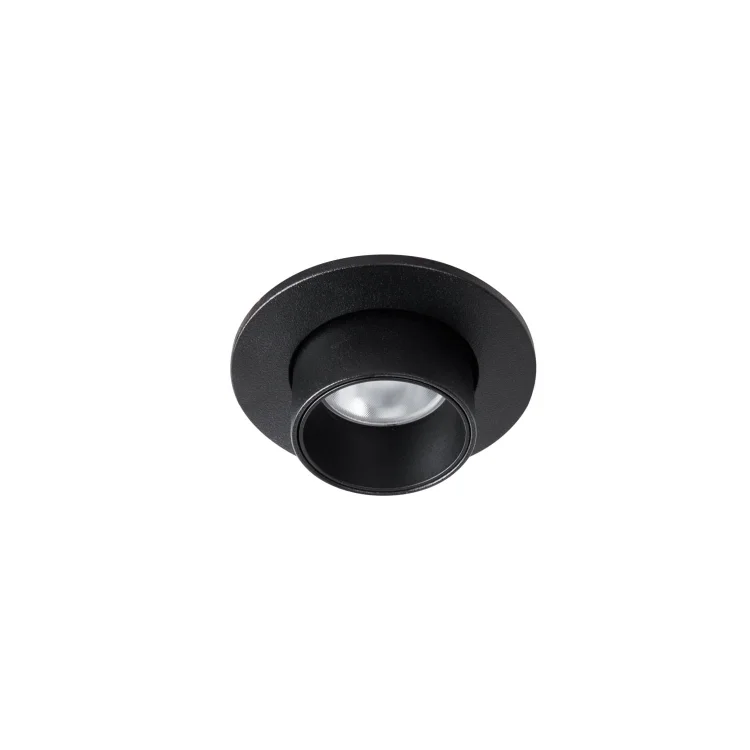 Maxlight H0129 Lampa Sufitowa Halo E Black Podtynkowa