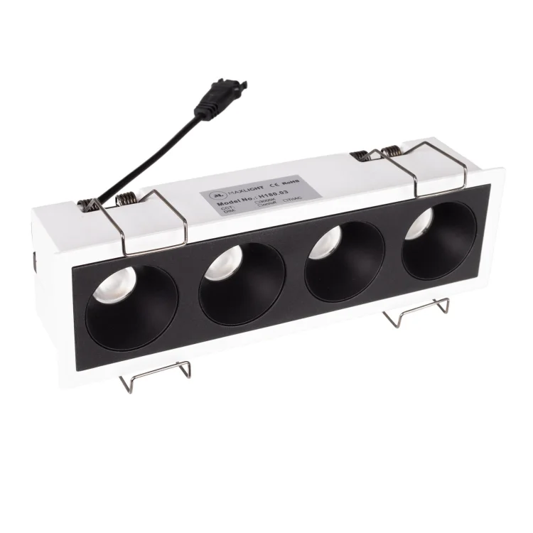 Maxlight H180.03 Oprawa Wpustowa Modular, do Skompletowania z Modułem HM180 i Trafo HT180