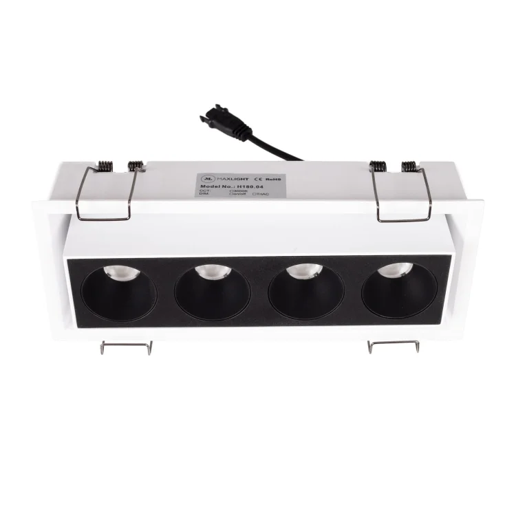 Maxlight H180.04 Oprawa Wpustowa Modular, do Skompletowania z Modułem HM180 i Trafo HT180