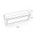 Maxlight H180.08 Oprawa Wpustowa Modular, do Skompletowania z Modułem HM180 i Trafo HT180 rys techniczny