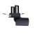 Maxlight H0131 Lampa Sufitowa Halo F Black Podtynkowa