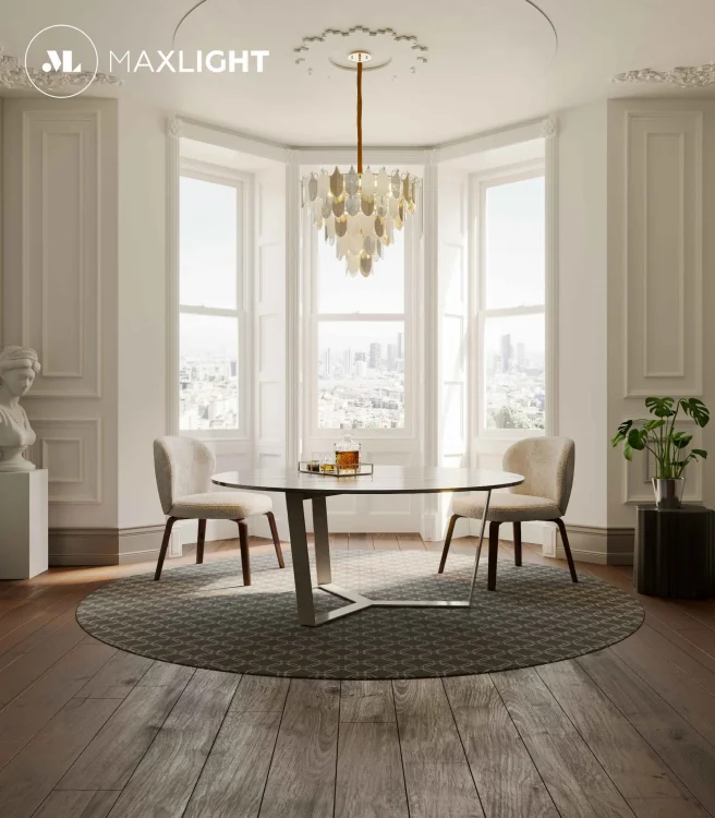 Maxlight Arwena P0418 Lampa Wisząca Złota
