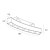 Maxlight Magnetic M0039Z Lampa Magnetyczna Liniowa Czarna System Zigbee 6W 349LM 2700K-5000K rys techninczny