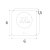 Maxlight Magnetic MA0014 Bramka Zigbee 3.0 TUYA 450-uniwersalny Tuya GW006  rys techniczny