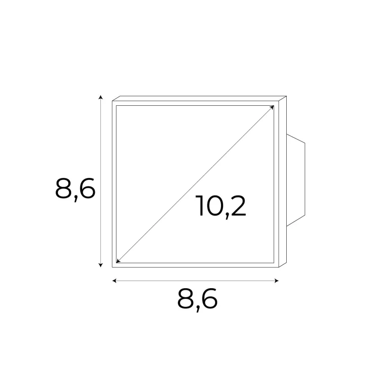 Maxlight Magnetic MA0015 Panel kontrolny ZIGBEE/TUYA