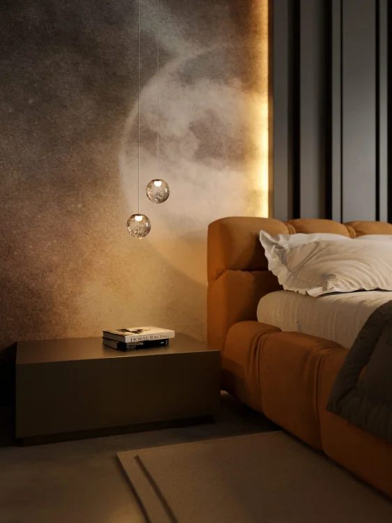 Maxlight Zoe P0389 Lampa Wisząca Złota