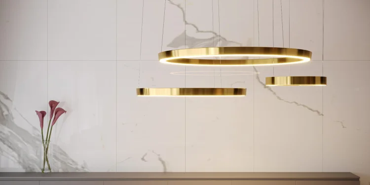 Maxlight Luxury P0377D Lampa Wisząca Ściemnialna Złota