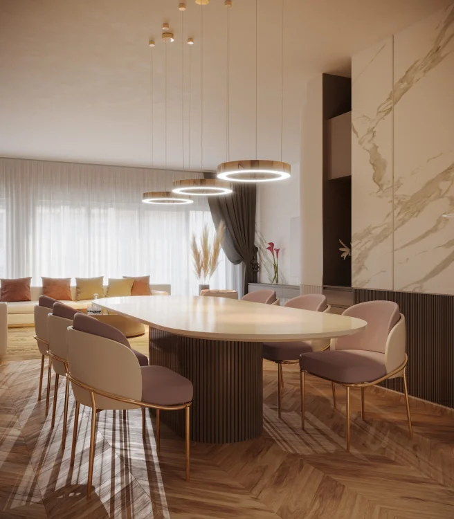 Maxlight Luxury P0377D Lampa Wisząca Ściemnialna Złota