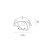 Maxlight H0140 Lampa Wpustowa Vector 10w Czarna rys techniczny