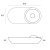 Maxlight C0268 Lampa Sufitowa Vector 10w Czarna