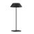 MAXLIGHT T0066 Lampa stołowa Muffin czarna IP44